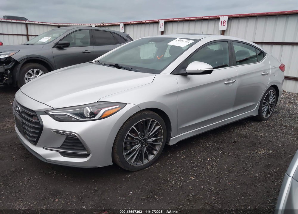 2017 HYUNDAI ELANTRA VIN: KMHD04LB6HU332756