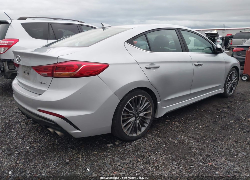 2017 HYUNDAI ELANTRA VIN: KMHD04LB6HU332756