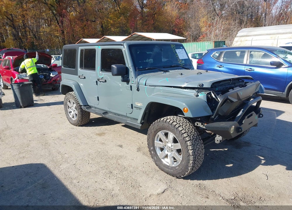2015 JEEP WRANGLER UNLIMITED SAHARA VIN: 1C4BJWEG7FL515843