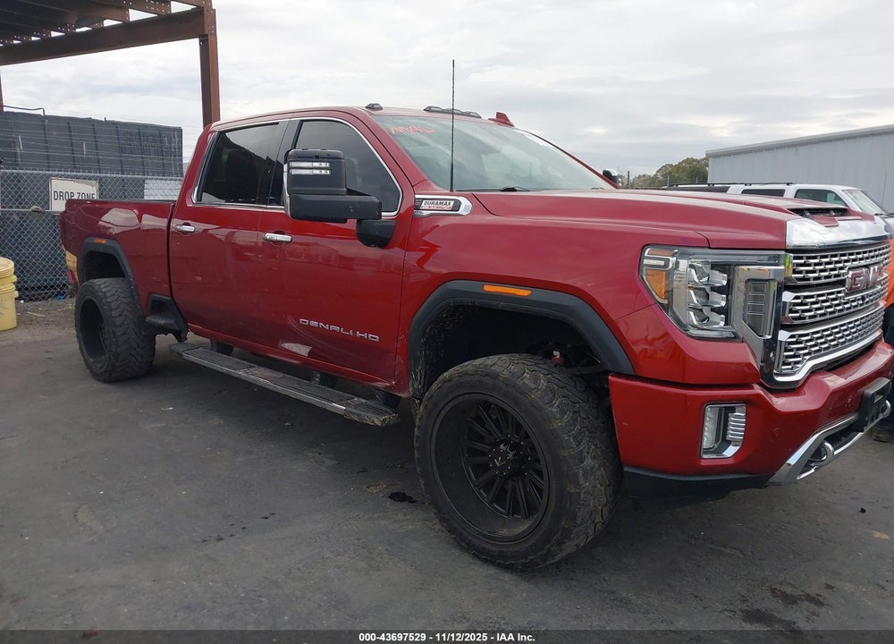 2020 GMC SIERRA 2500HD 4WD  STANDARD BED DENALI VIN: 1GT49REY5LF149077