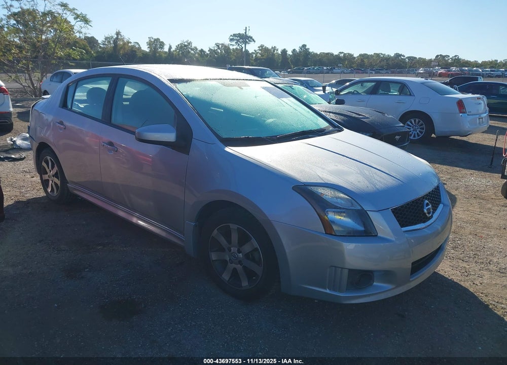 2012 NISSAN SENTRA 2.0 SR VIN: 3N1AB6AP6CL658266