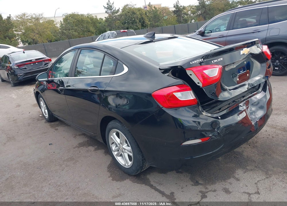2017 CHEVROLET CRUZE LT AUTO VIN: 1G1BE5SM3H7160960