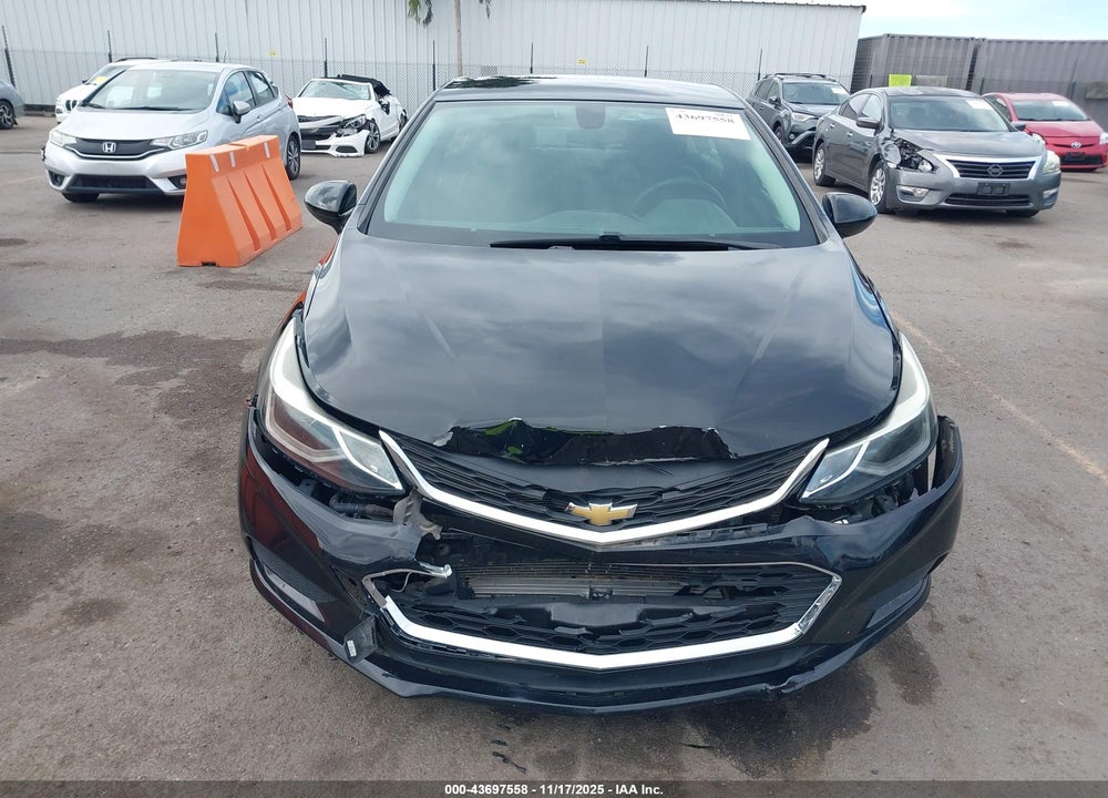 2017 CHEVROLET CRUZE LT AUTO VIN: 1G1BE5SM3H7160960