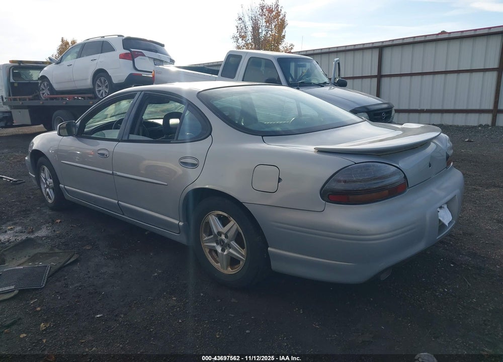 2000 PONTIAC GRAND PRIX GT VIN: 1G2WP52K0YF327156