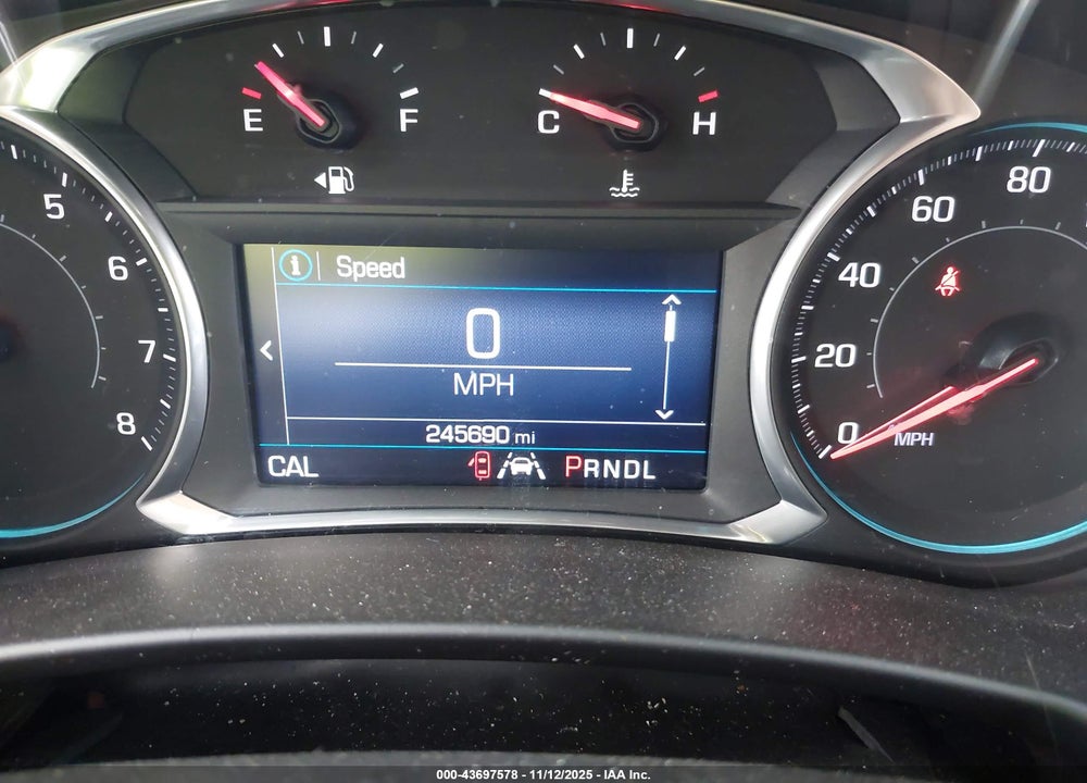 2020 CHEVROLET EQUINOX VIN: 2GNAXJEV5L6254767