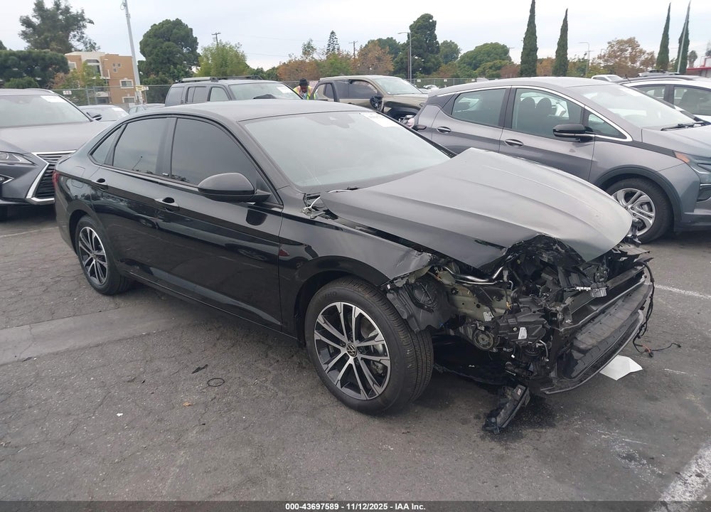2025 VOLKSWAGEN JETTA 1.5T SPORT VIN: 3VWBX7BU6SM076333