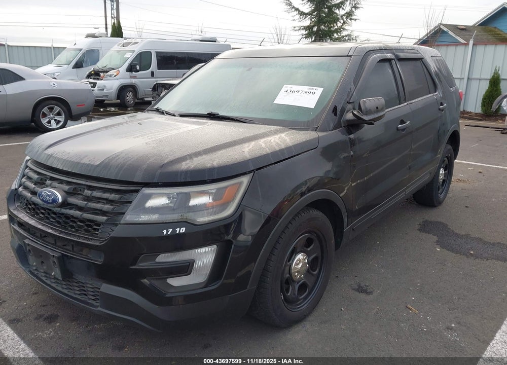 2017 FORD UTILITY POLICE INTERCEPTOR VIN: 1FM5K8AR4HGA89551