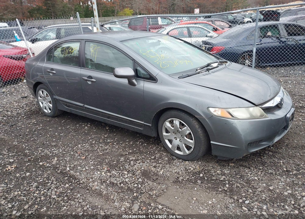 2009 HONDA CIVIC LX VIN: 1HGFA16569L027376
