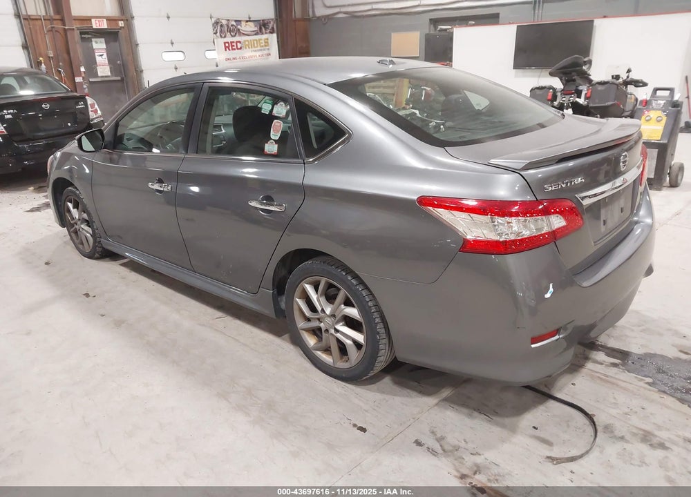 2015 NISSAN SENTRA SR VIN: 3N1AB7AP9FY374823