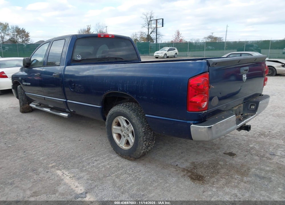 2007 DODGE RAM 1500 SLT VIN: 1D7HA18257J619134