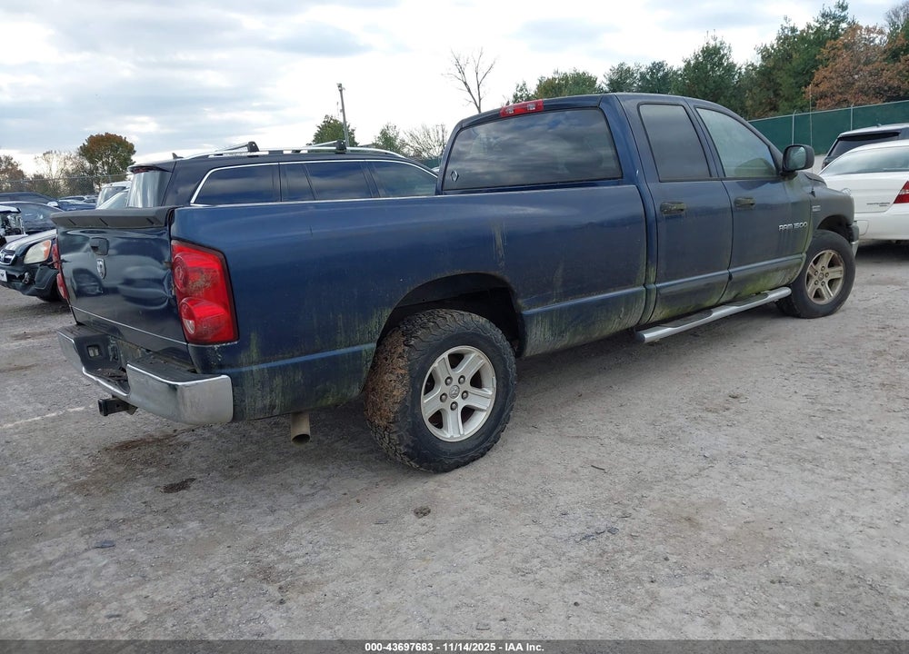 2007 DODGE RAM 1500 SLT VIN: 1D7HA18257J619134
