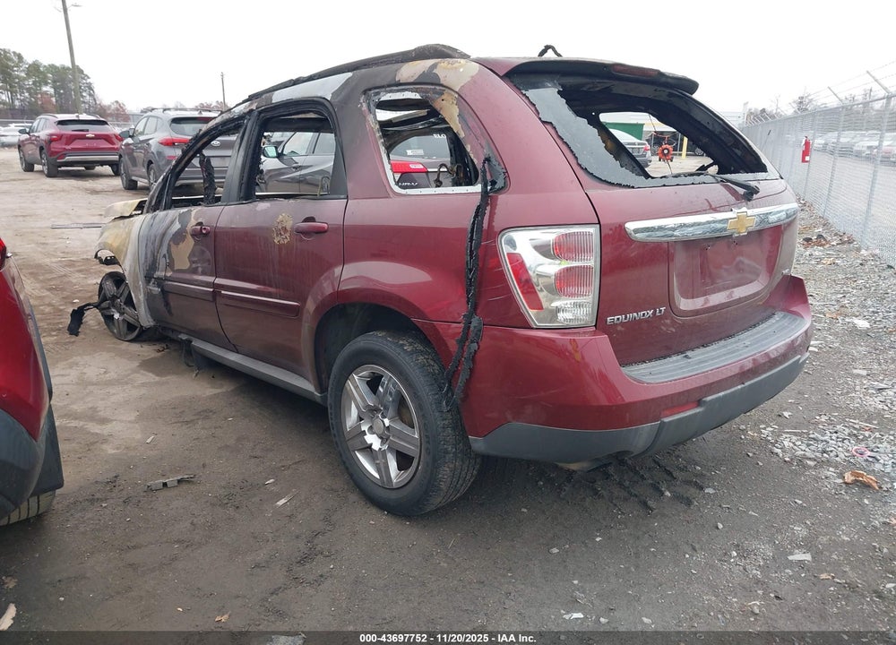 2008 CHEVROLET EQUINOX LT VIN: 2CNDL43F686027119