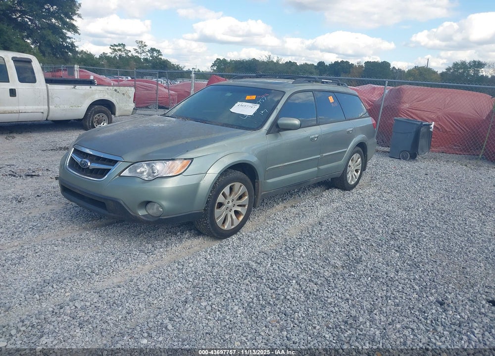 2009 SUBARU OUTBACK 2.5I LIMITED VIN: 4S4BP66C497322536