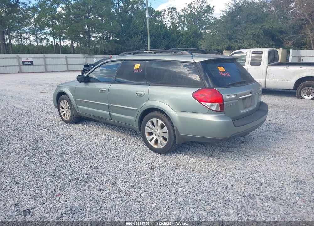2009 SUBARU OUTBACK 2.5I LIMITED VIN: 4S4BP66C497322536