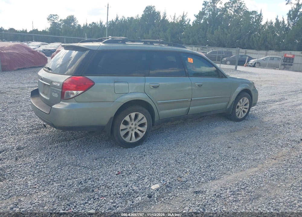2009 SUBARU OUTBACK 2.5I LIMITED VIN: 4S4BP66C497322536