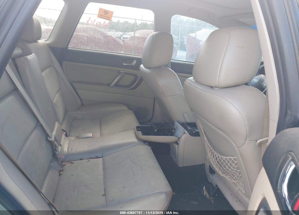 2009 SUBARU OUTBACK 2.5I LIMITED VIN: 4S4BP66C497322536