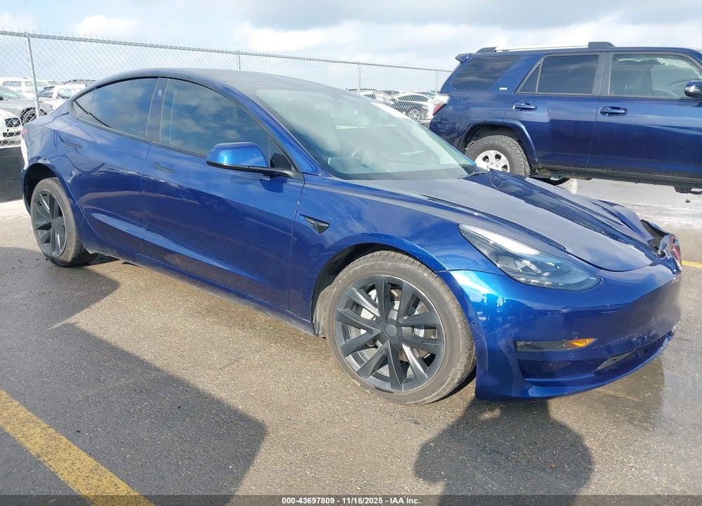 2022 TESLA MODEL 3 LONG RANGE DUAL MOTOR ALL-WHEEL DRIVE VIN: 5YJ3E1EB7NF134057