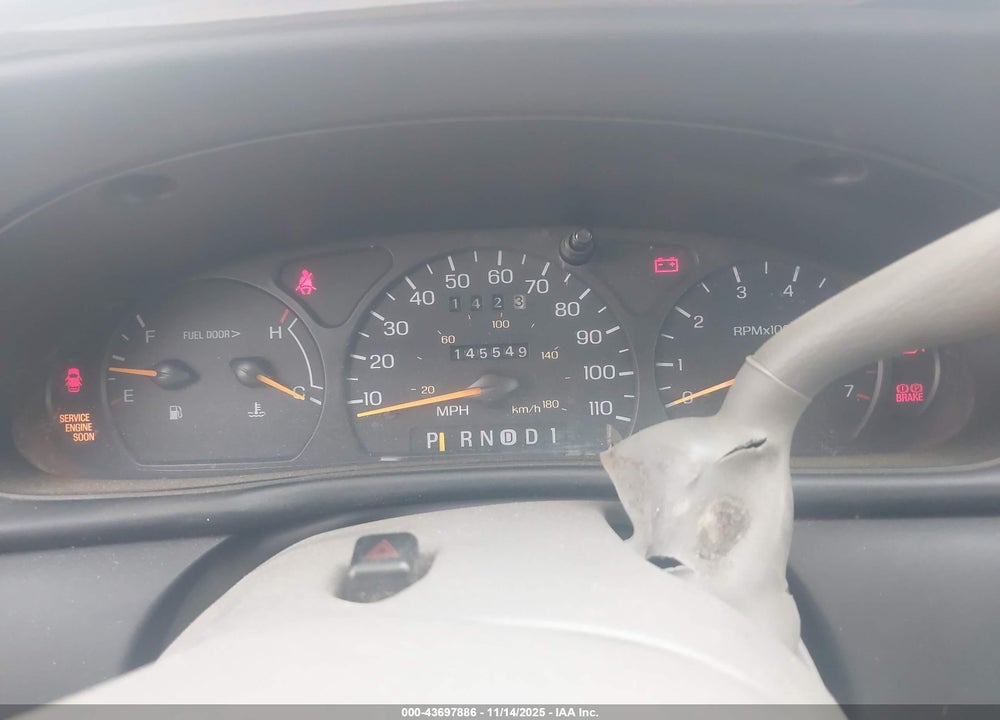 1996 FORD TAURUS GL VIN: 1FALP52U2TA125141