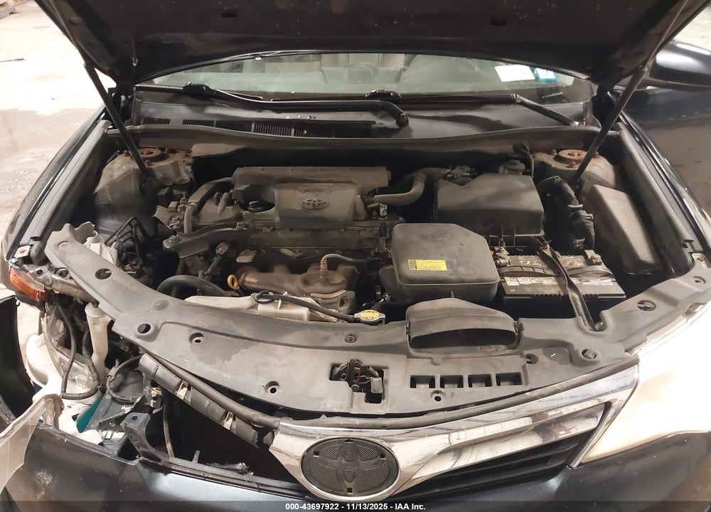 2012 TOYOTA CAMRY LE VIN: 4T4BF1FK9CR165890