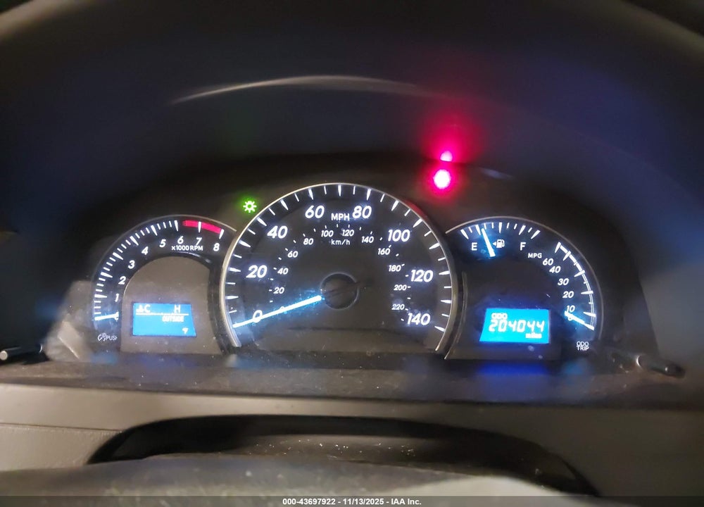 2012 TOYOTA CAMRY LE VIN: 4T4BF1FK9CR165890