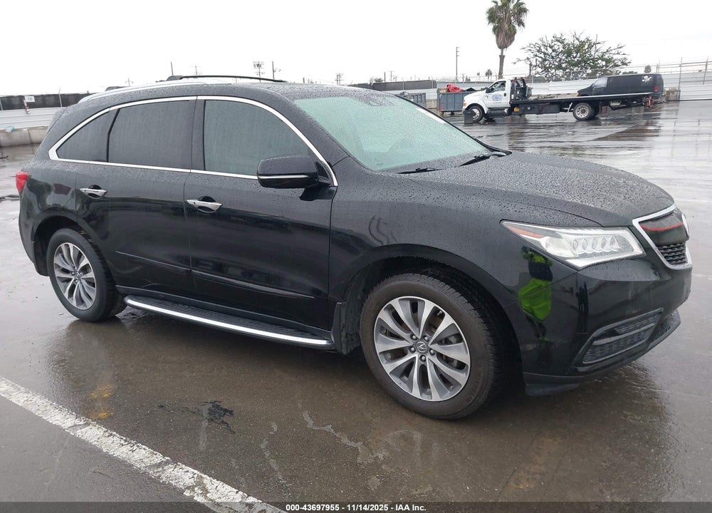 2015 ACURA MDX TECHNOLOGY PACKAGE VIN: 5FRYD4H46FB008991