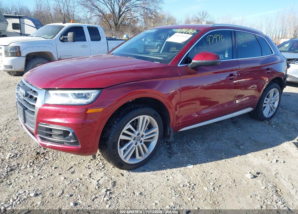2018 AUDI Q5 2.0T PREMIUM/2.0T TECH PREMIUM VIN: WA1CNAFY7J2170647