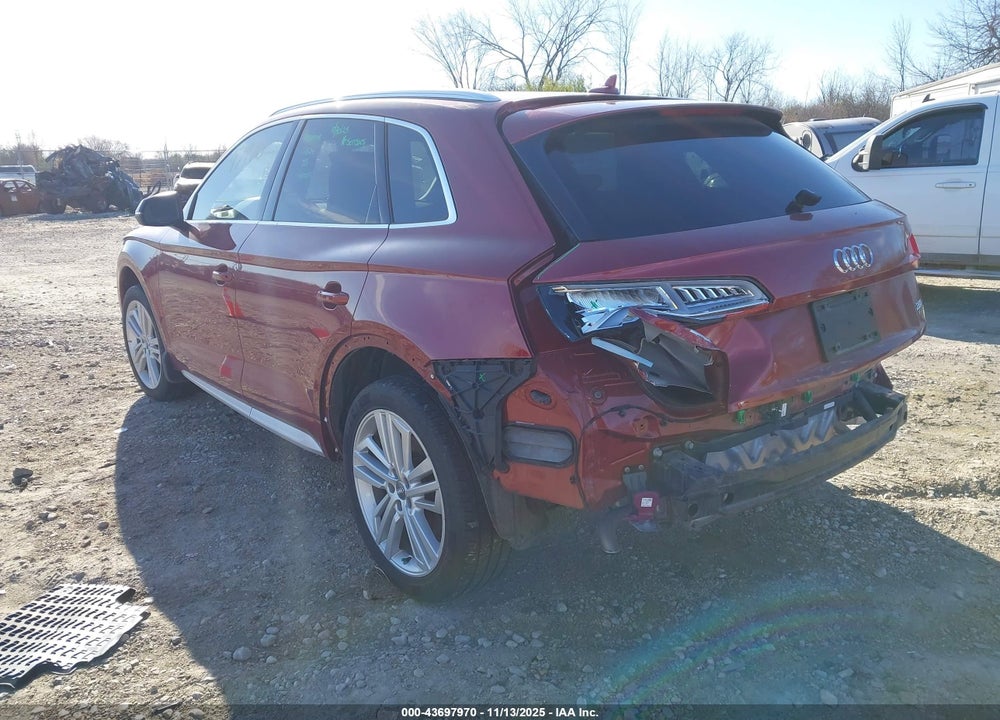 2018 AUDI Q5 2.0T PREMIUM/2.0T TECH PREMIUM VIN: WA1CNAFY7J2170647