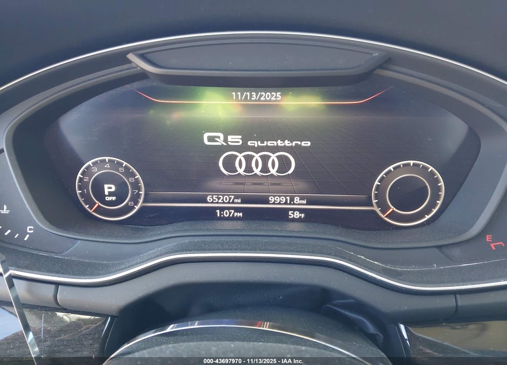 2018 AUDI Q5 2.0T PREMIUM/2.0T TECH PREMIUM VIN: WA1CNAFY7J2170647