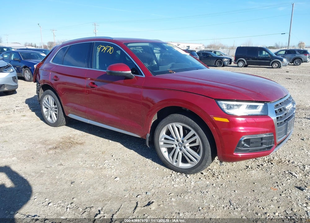 2018 AUDI Q5 2.0T PREMIUM/2.0T TECH PREMIUM VIN: WA1CNAFY7J2170647