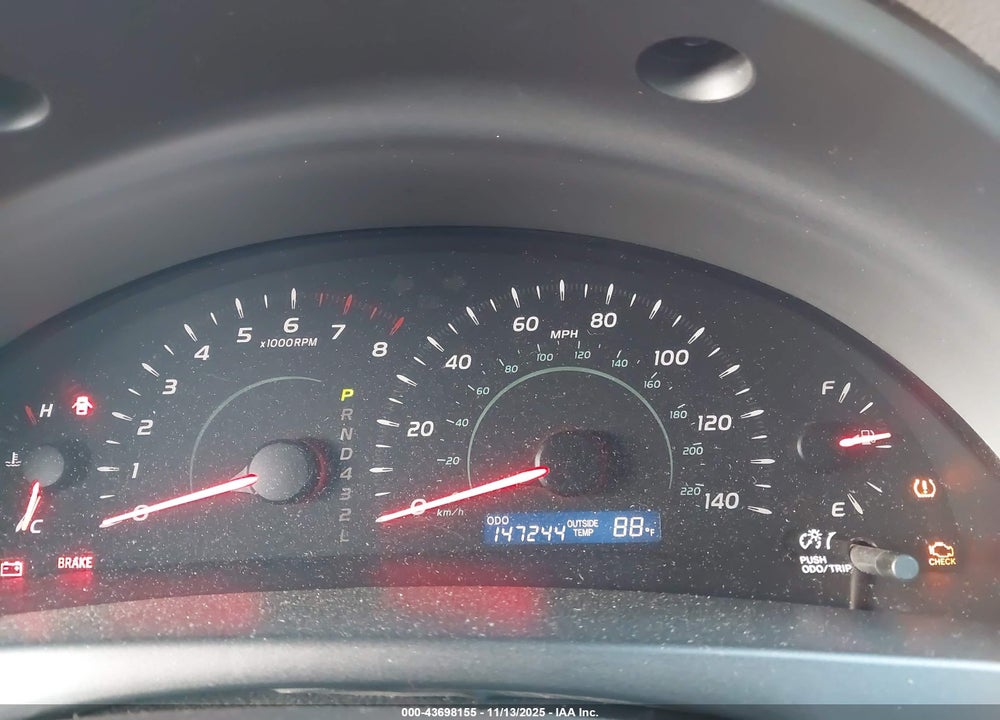 2009 TOYOTA CAMRY LE VIN: 4T1BE46K69U293009