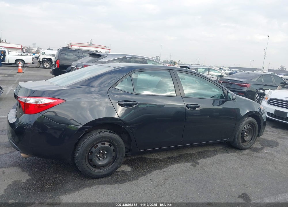 2014 TOYOTA COROLLA LE VIN: 5YFBURHE2EP162212