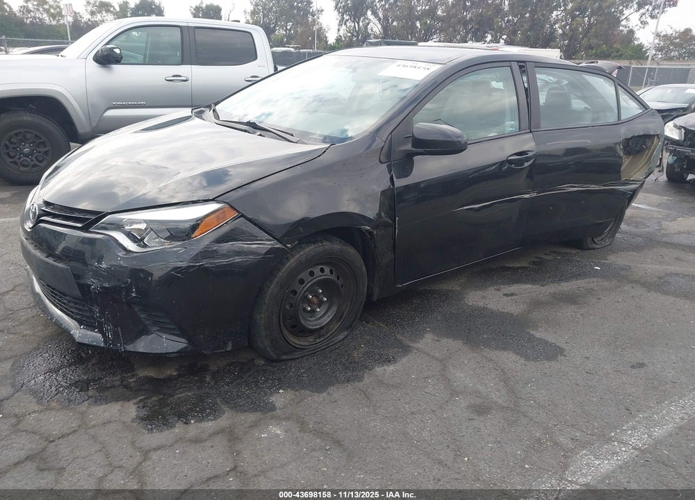 2014 TOYOTA COROLLA LE VIN: 5YFBURHE2EP162212