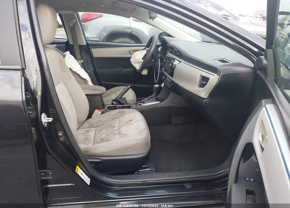 2014 TOYOTA COROLLA LE VIN: 5YFBURHE2EP162212