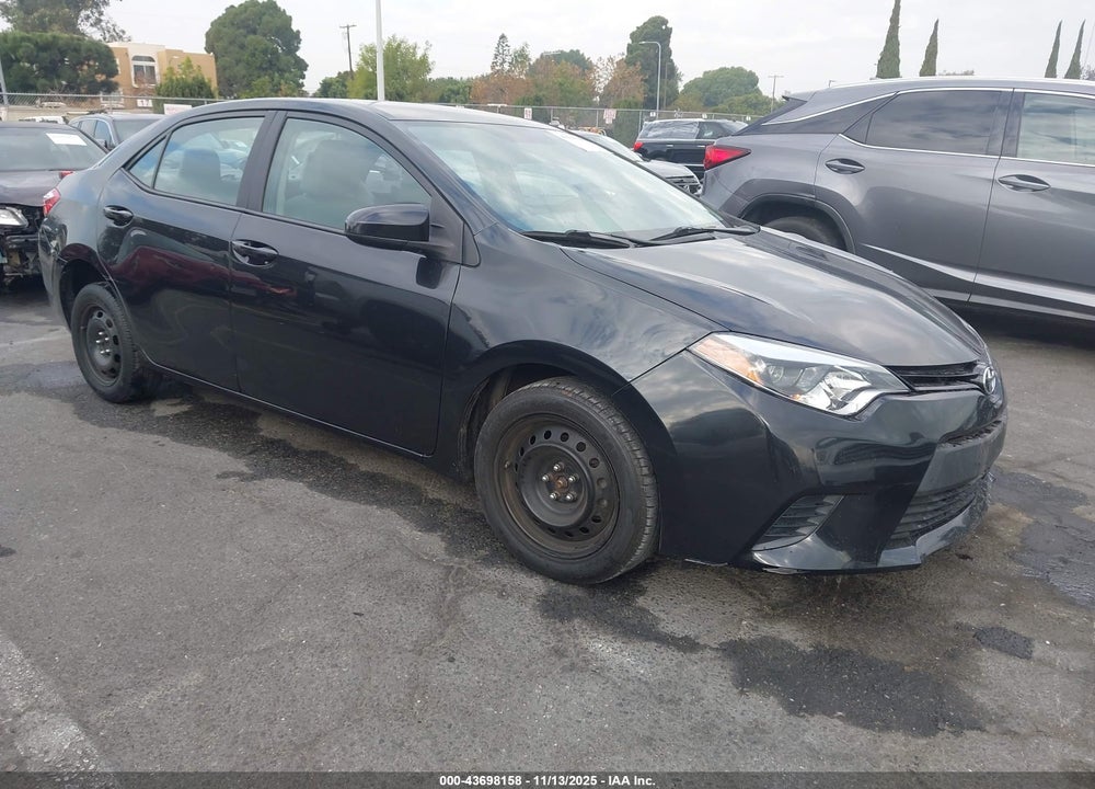 2014 TOYOTA COROLLA LE VIN: 5YFBURHE2EP162212