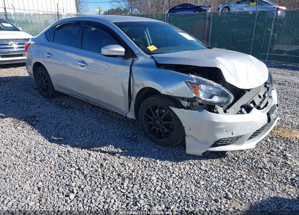 2019 NISSAN SENTRA S VIN: 3N1AB7AP4KY373895