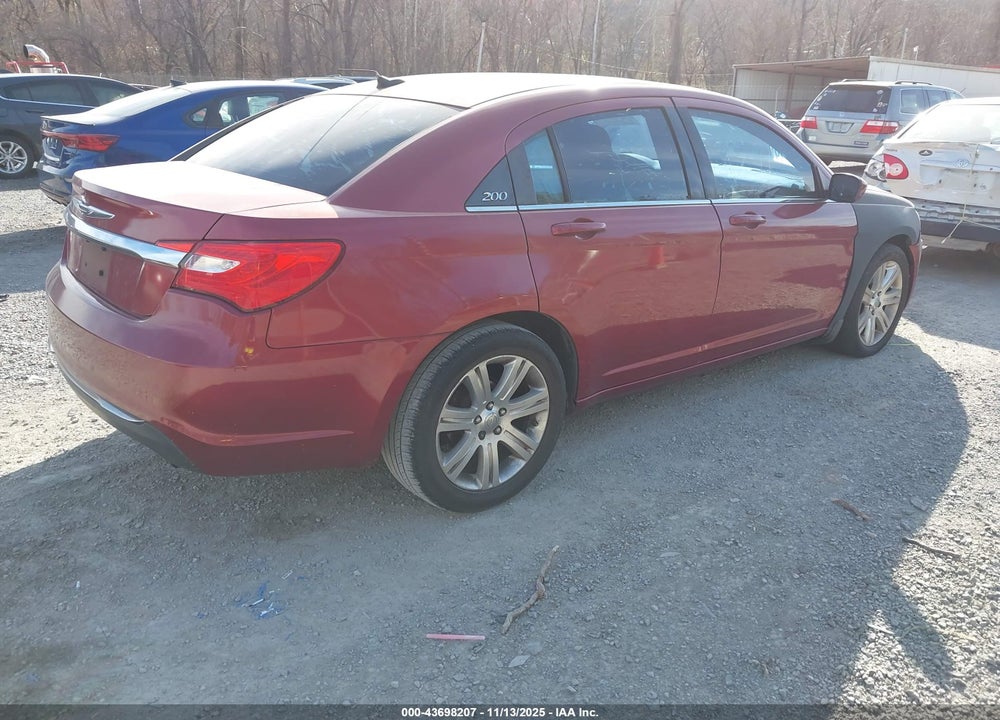 2013 CHRYSLER 200 TOURING VIN: 1C3CCBBB9DN583941