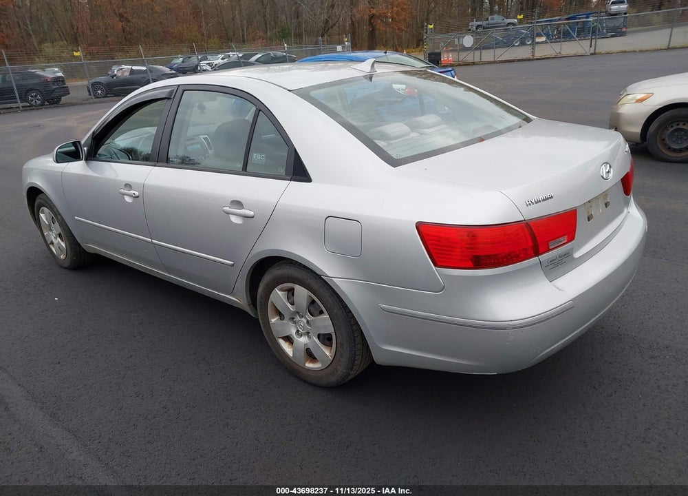2009 HYUNDAI SONATA GLS VIN: 5NPET46C89H416206