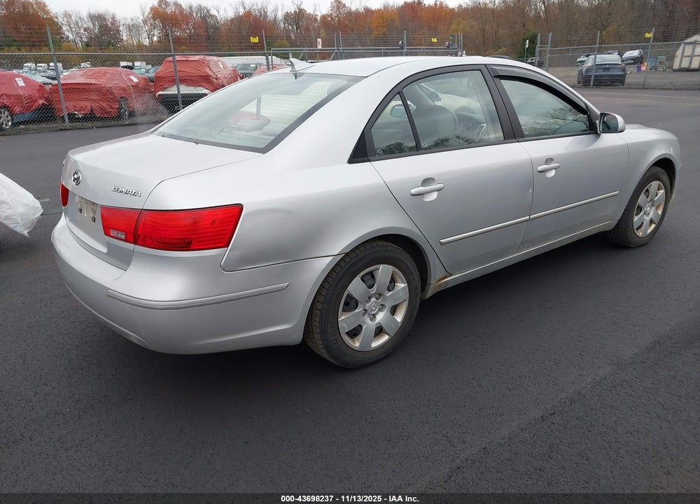2009 HYUNDAI SONATA GLS VIN: 5NPET46C89H416206