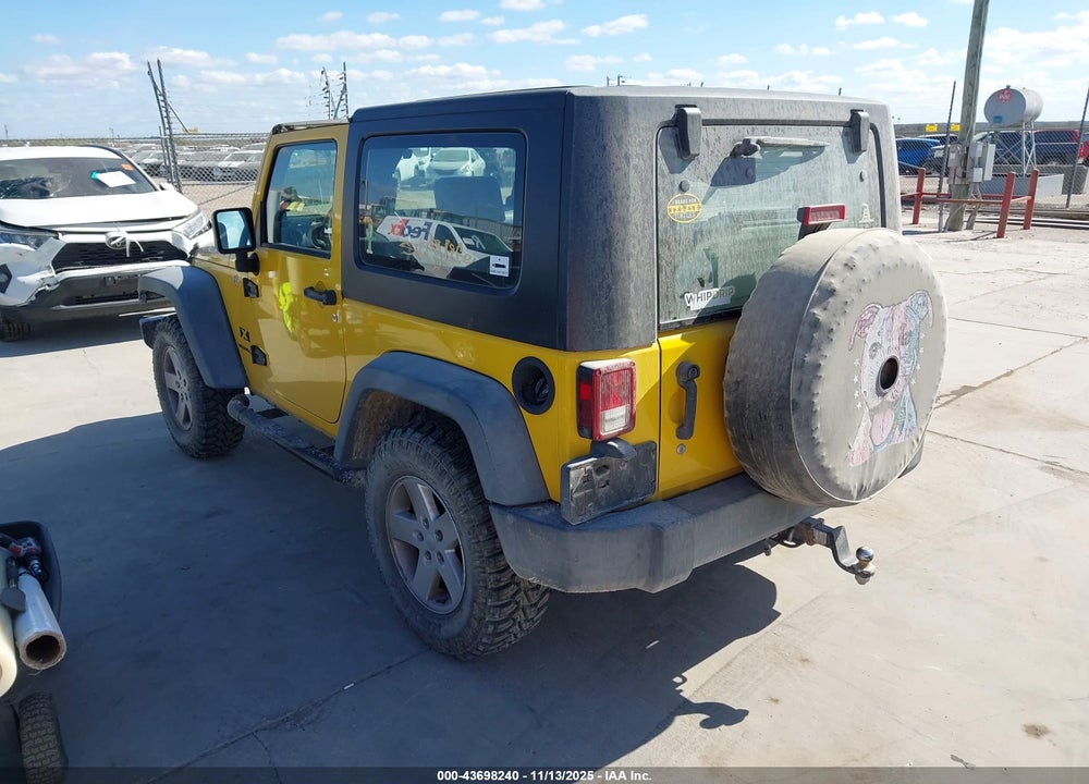 2007 JEEP WRANGLER X VIN: 1J4FA24107L230159