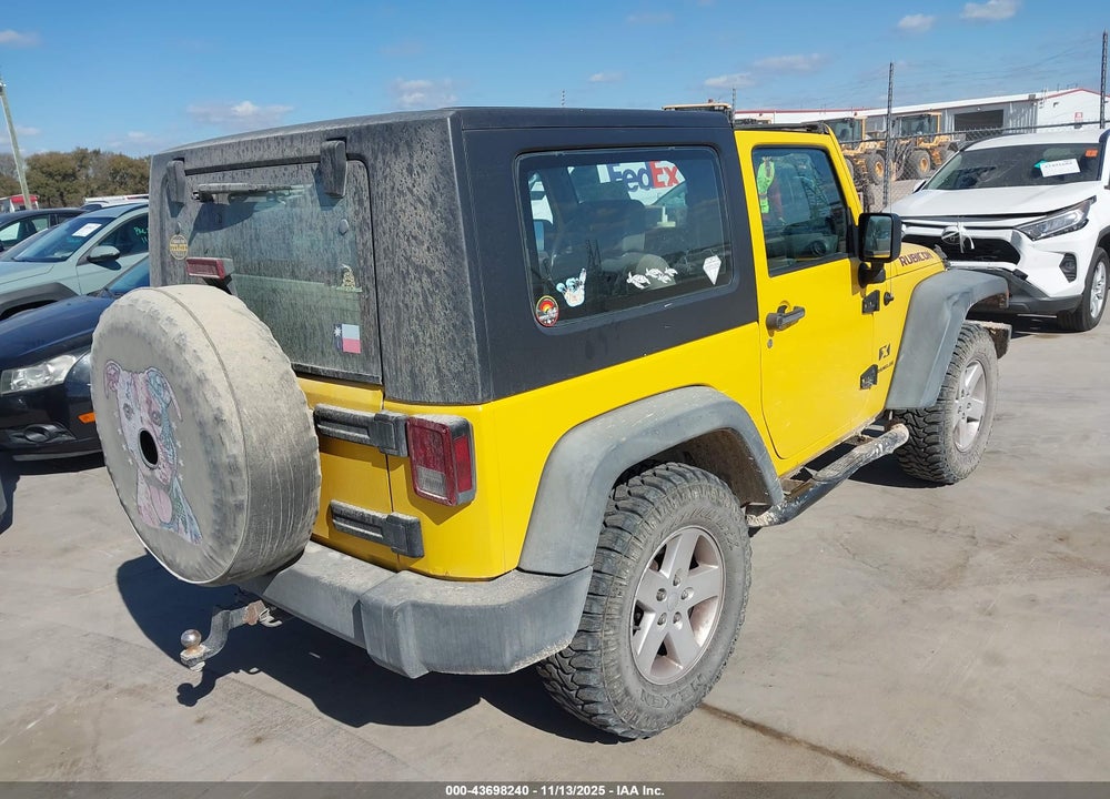 2007 JEEP WRANGLER X VIN: 1J4FA24107L230159