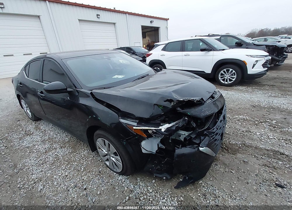2025 NISSAN SENTRA S VIN: 3N1AB8BV3SY215163