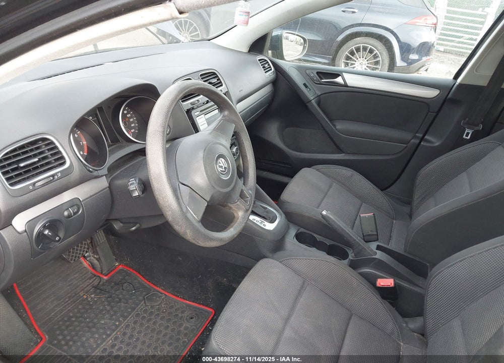2010 VOLKSWAGEN GOLF 4-DOOR VIN: WVWDB7AJXAW283694