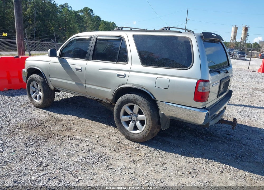 2000 TOYOTA 4RUNNER SR5 V6 VIN: JT3HN86R5Y0287974