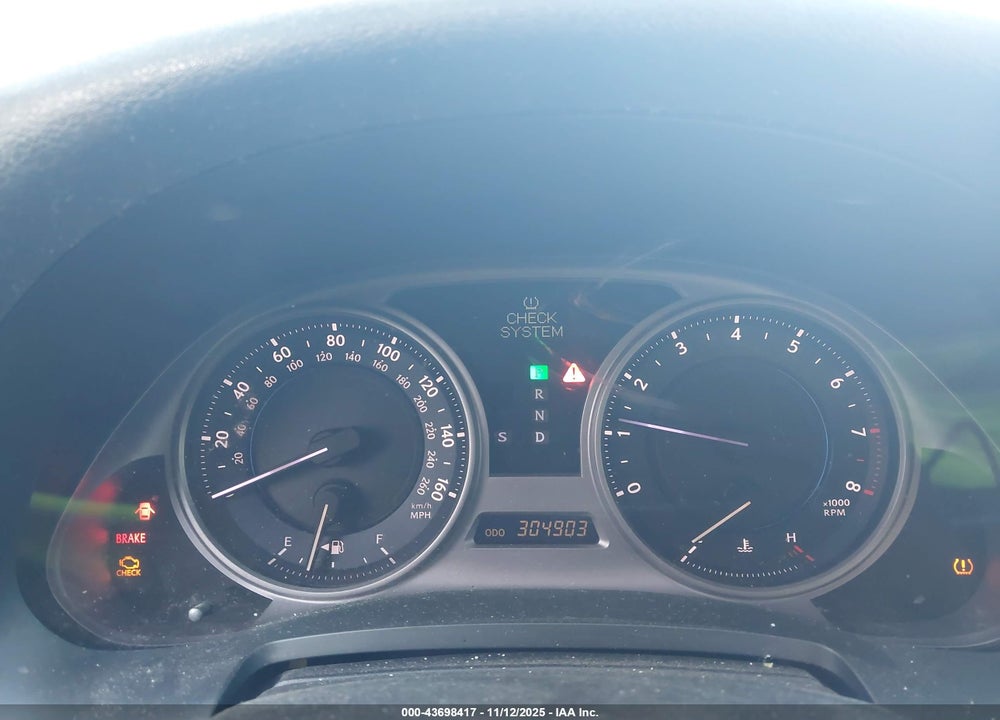 2006 LEXUS IS 250 VIN: JTHCK262862005826