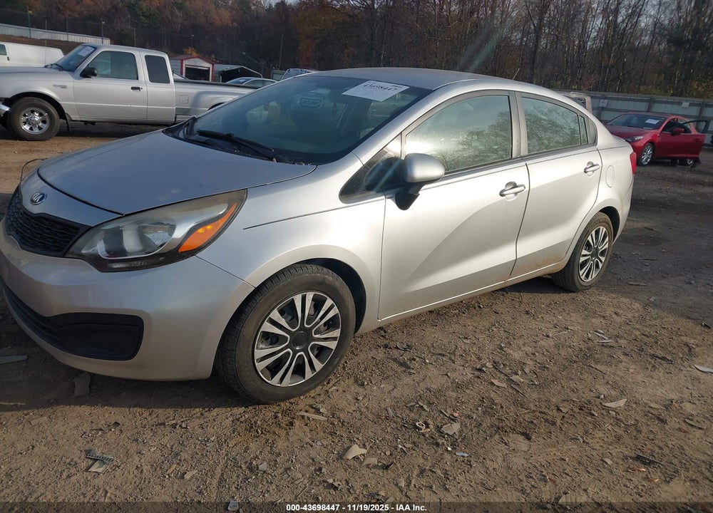 2013 KIA RIO LX VIN: KNADM4A31D6172916