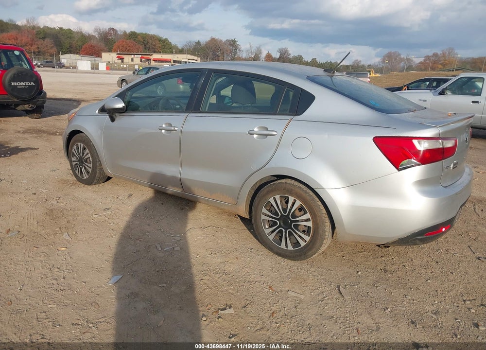 2013 KIA RIO LX VIN: KNADM4A31D6172916