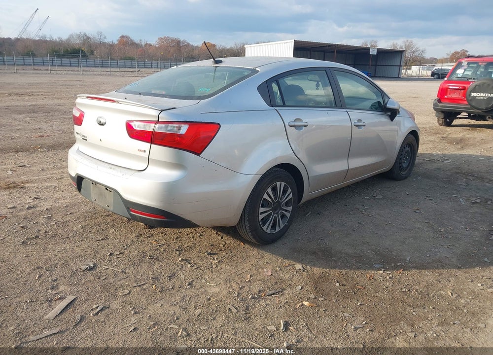 2013 KIA RIO LX VIN: KNADM4A31D6172916