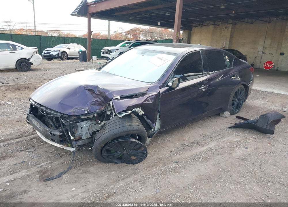 2018 INFINITI Q50 3.0T SPORT VIN: JN1EV7AR2JM439761