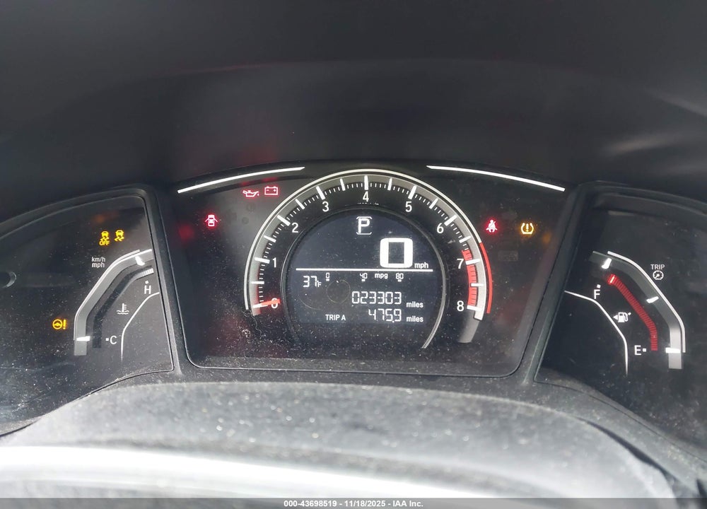 2017 HONDA CIVIC LX VIN: 19XFC2F57HE000211