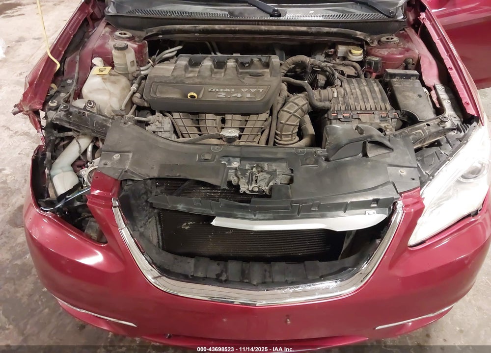2012 CHRYSLER 200 LIMITED VIN: 1C3CCBCB9CN108318